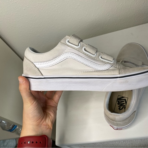 VANS Suede Canvas Old Skool V Shoe - Picture 9 of 10